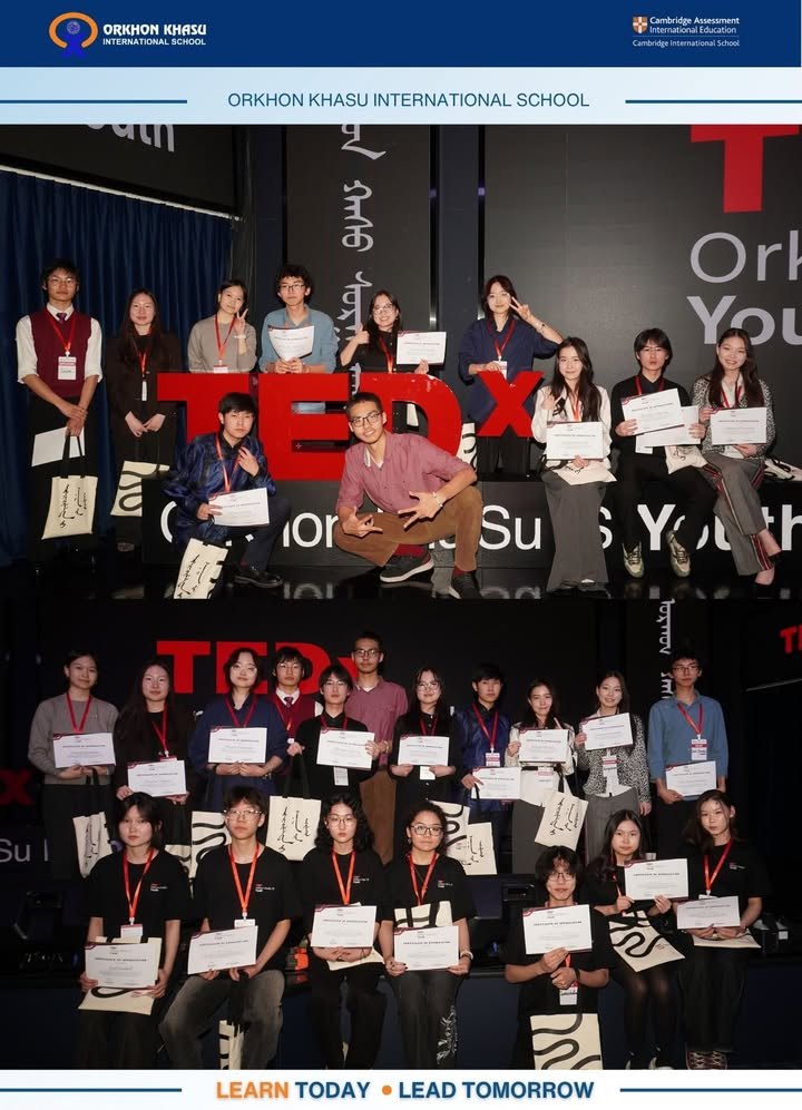 4-р сарын 9-ний өдөр TEDx Orkhon KhaSu IS Youth арга хэмжээг албан ёсны эрхтэйгээр амжилттай зохион байгууллаа. Анх удаа зохион байгуулса…