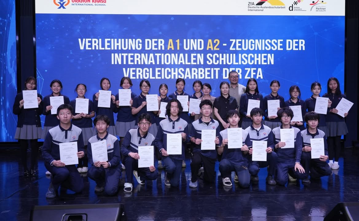 Олон улсын Кембрижийн хөтөлбөртэй Орхон ХаСү сургууль нь Deutsches Sprachdiplom (DSD) шалгалтыг сургууль дээрээ албан ёсоор зохион байгуу…